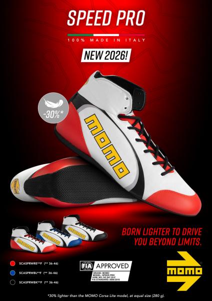MOMO SPEED PRO BOOTS WHITE-BLUE rozmiar 37